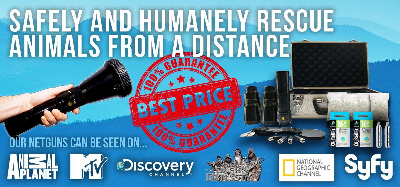 Net Gun| Net Launcher | Net Shooter - The World's #1 Net Gun Provider ...